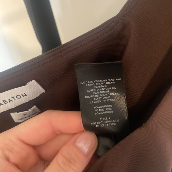 Aritzia Babaton Squareneck Bodysuit - Picture 3 of 4